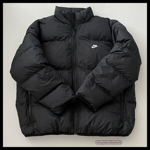 Nike Sportswear Club Therma-FIT Down Puffer Jacket Mens XL IB2975-010 $200